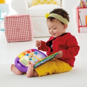 Музична книжечка з віршиками Fisher-Price, українська (DKK16) - Pampik - 3