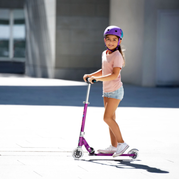 Самокат Micro Sprite LED, фіолетовий (SA0219) - Pampik - 6