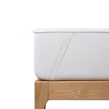 Захисний наматрацник U-Tek Aress Premium на гумці, махра, 80х160 см, білий (AE80160) - Pampik