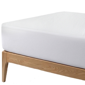 Захисний наматрацник U-Tek Fullcover натяжний, 100х200 см, білий (FCF100200) - Pampik