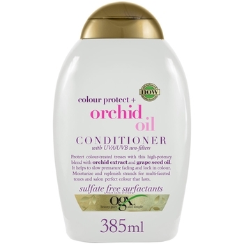 Кондиціонер OGX Масло орхідеї для захисту кольору пофарбованого волосся, 385 мл - Pampik