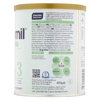 Суха молочна суміш Kendamil Classic 3, 12-36 міс., 400 г - Pampik - 3