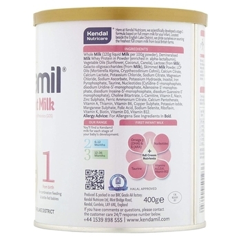 Суха молочна суміш Kendamil Classic 1, 0-6 міс., 400 г - Pampik - 3