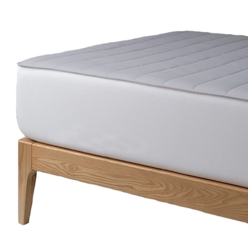 Захисний наматрацник U-Tek Melange Cotton натяжний, бязь, 180х200 см, сірий (MCF180200) - Pampik