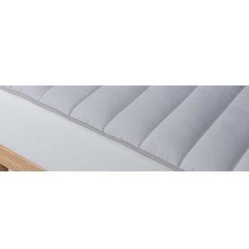 Захисний наматрацник U-Tek Melange Cotton натяжний, бязь, 80х190 см, сірий (MCF80190) - Pampik - 2