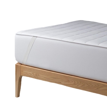 Наматрацник U-Tek Simple Aquastop PU на резинці, стьобаний, 140х200 см, білий (SPU140200) - Pampik