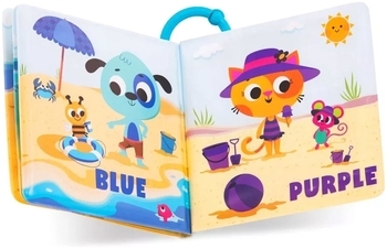 Розвиваюча книга для ванни Battat Вивчаємо кольори (LB1837GZ) - Pampik - 2