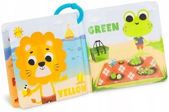 Розвиваюча книга для ванни Battat Вивчаємо кольори (LB1837GZ) - Pampik - 3
