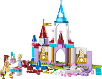 Конструктор LEGO Disney Princess Творчі замки діснеївських принцес, 140 деталей (43219) - Pampik - 2