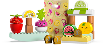 Конструктор LEGO DUPLO Органічний ринок, 40 елементів (10983) - Pampik - 2