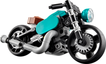 Конструктор LEGO Creator Вінтажний мотоцикл, 128 елементів (31135) - Pampik - 3