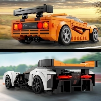 Конструктор LEGO Speed ​​Champions McLaren Solus GT та McLaren F1 LM, 581 деталь (76918) - Pampik - 7