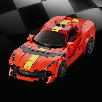 Конструктор LEGO Speed ​​Champions Ferrari 812 Competizione, 261 деталь (76914) - Pampik - 7