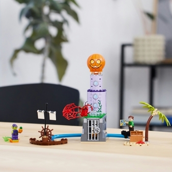 Конструктор LEGO Marvel Команда Павука на маяку Зеленого Гобліна, 149 елементів (10790) - Pampik - 7