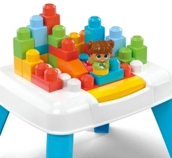 Конструктор Mega Bloks Развивающий конструктор-столик (HHM99) - Pampik - 4