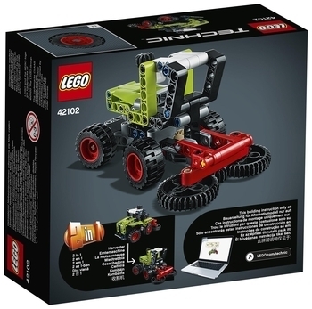 Подарунок. Конструктор LEGO Technic Mini CLAAS XERION, 130 деталей (42102) - Pampik - 18