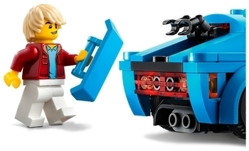 Подарунок. Конструктор LEGO City Great Vehicles Спортивний автомобіль, 89 дит. (60285) - Pampik - 5