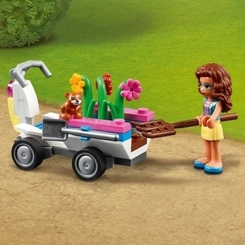 Подарунок. Конструктор LEGO Friends Квітковий сад Олівії, 92 деталі (41425) - Pampik - 7