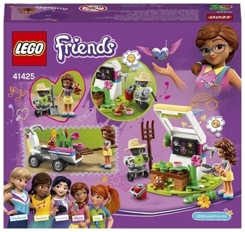 Подарунок. Конструктор LEGO Friends Квітковий сад Олівії, 92 деталі (41425) - Pampik - 9