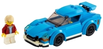 Подарунок. Конструктор LEGO City Great Vehicles Спортивний автомобіль, 89 дит. (60285) - Pampik - 12