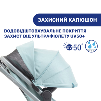 Универсальная коляска 2 в 1 Chicco Best Friend Pro Light, голубой (79866.55.04) - Pampik - 15