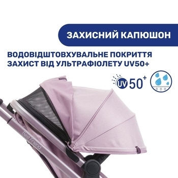 Прогулянкова коляска Chicco Best Friend Pro, рожева (79866.20-1) - Pampik - 3
