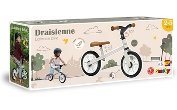 Біговел Smoby двоколісний, сірий (770210) - Pampik - 5