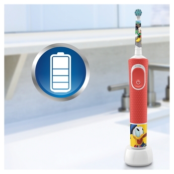 Подарунок. Електрична зубна щітка Oral-B Kids Mickey - Pampik - 3