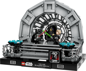 Конструктор LEGO Star Wars Діорама тронний зал імператора, 807 елементів (75352) - Pampik - 3