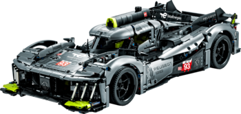 Конструктор LEGO Technic PEUGEOT 9X8 24H Le Mans Hybrid Hypercar, 1775 елементів (42156) - Pampik - 3