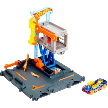 Ігровий набір Hot Wheels Центральна автомайстерня (HDR25) - Pampik