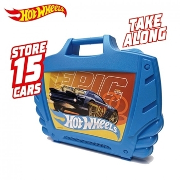 Гаражний кейс Hot Wheels для зберігання машинок, червоний (HWCC16) - Pampik - 3