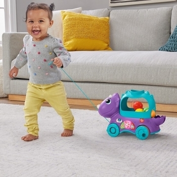 Інтерактивний Веселий трицератопс Fisher-Price із технологією Smart Stage, багатомовний (HNR53) - Pampik - 9