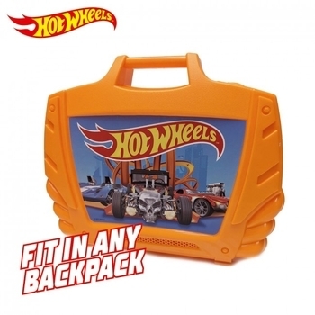 Гаражний кейс Hot Wheels для зберігання машинок, червоний (HWCC16) - Pampik - 6