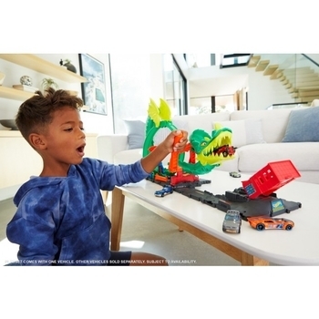 Ігровий набір Hot Wheels Атака вогняного дракона (HDP03) - Pampik - 8