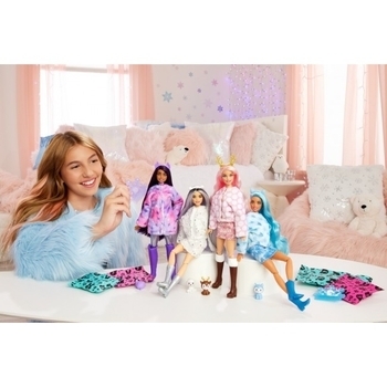 Кукла Barbie Cutie Reveal серии Зимний блеск - полярный медвежонок (HJL64) - Pampik - 8