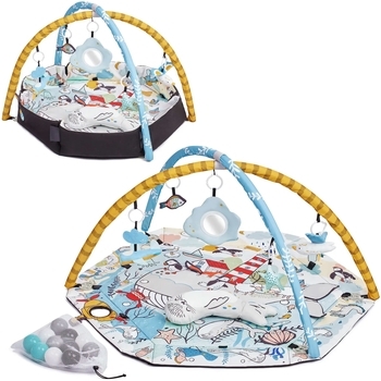 Розвиваючий килимок Kinderkraft Smartplay Sea (KPSMSE00MUL0000) - Pampik