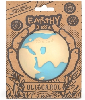 Іграшка-прорізувач Oli&Carol Земна Куля (L-WORLD-BALL) - Pampik - 3