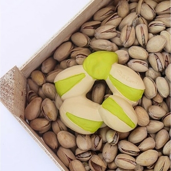 Іграшка-прорізувач Oli&Carol Фісташка Патріціо (L-PISTACHIO-UNIT) - Pampik - 6