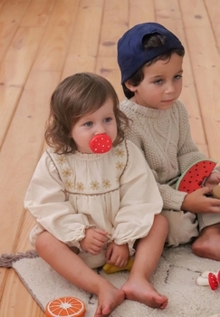 Іграшка-прорізувач Oli&Carol Гриб Спотті (L-CHEWY-MUSHROOM) - Pampik - 9