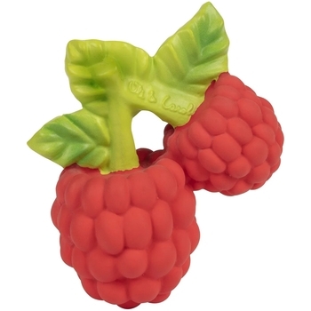 Прорезыватель Oli & Carol Малина Валери, красный с салатовым (L-RASPBERRY-UNIT) - Pampik