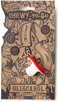 Іграшка-прорізувач Oli&Carol Гриб Спотті (L-CHEWY-MUSHROOM) - Pampik - 3