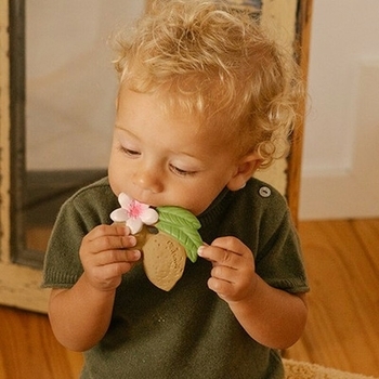 Іграшка-прорізувач Oli&Carol Мигдаль Алі (L-ALMOND-UNIT) - Pampik - 6