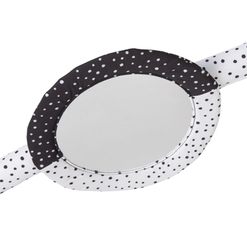 Развивающий коврик Canpol babies BabiesBoo с зеркалом, серый (68/092) - Pampik - 2