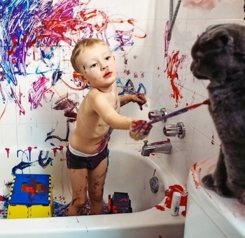 Натуральный универсальный очиститель Purenn Organic Family Superhero для ванной комнаты, 500 мл (80074) - Pampik - 5