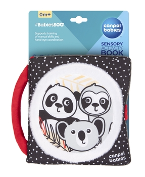 Игрушка-книжечка розвивающаяя Canpol babies BabiesBoo Панда (68/088) - Pampik - 15
