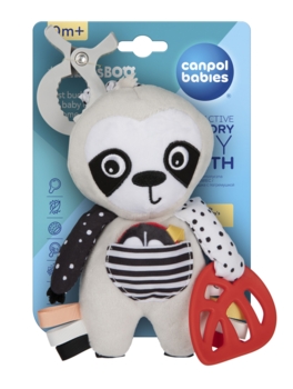 Іграшка-підвіска Canpol babies BabiesBoo Лінивець (68/090) - Pampik - 4