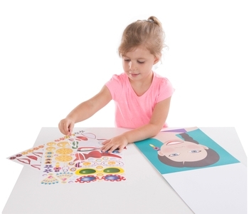 Набор стикеров Melissa&Doug Make-up, 28х36х1 см (MD14195) - Pampik - 2