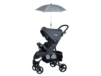 Зонт для коляски FreeON Light Grey, светло-серый (44510) - Pampik - 2