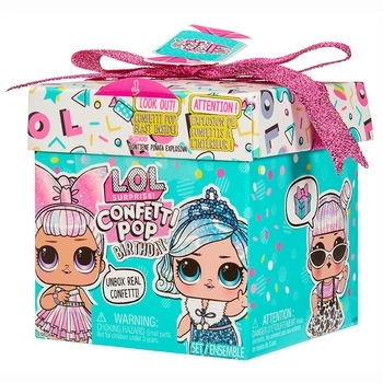Игровой набор с куклой L.O.L. SURPRISE! серии Confetti Pop День Рождения (589969) - Pampik